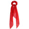 17KM Fashion Floral Print Scrunchies Solid Long Hair Ribbon For Women Ponytail Scarf Sweet Elastic Hair Band Hair Accessories AExp