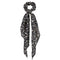 17KM Fashion Floral Print Scrunchies Solid Long Hair Ribbon For Women Ponytail Scarf Sweet Elastic Hair Band Hair Accessories AExp