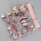 18/24 Pcs/Set Children Hair Clip Set Baby Head flower Fabric Bow Barrettes Hair clips Girl Elastic hair Headband Headdress Gift JadeMoghul Inc. 
