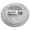 18-Gauge, 2-Conductor Striped Control White Cable, 500ft Coil Pack-Security Sensors, Alarms & Accessories-JadeMoghul Inc.