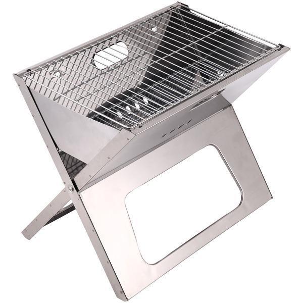 18" Portable Folding Charcoal BBQ Grill-Outdoor Cooking-JadeMoghul Inc.