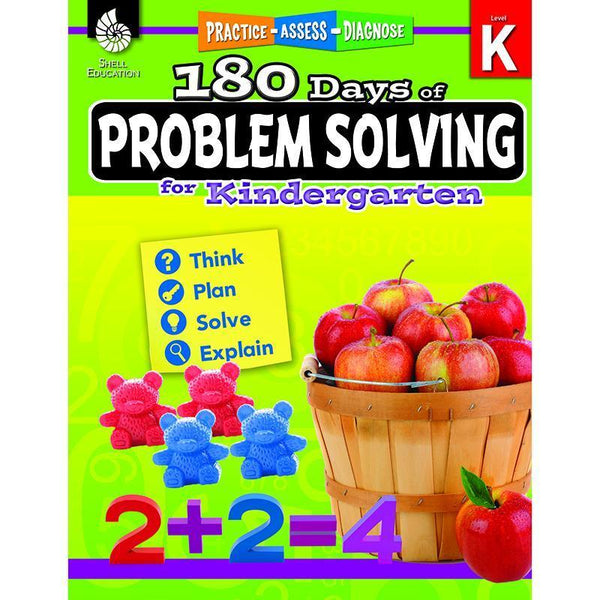 180 DAY PROBLEM SOLVING GR K WORKBK-Learning Materials-JadeMoghul Inc.