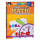 180 DAYS OF MATH GR 3-Learning Materials-JadeMoghul Inc.