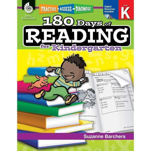 180 DAYS OF READING BOOK FOR-Learning Materials-JadeMoghul Inc.