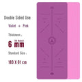1830*610*6mm EVA Yoga Mat with Position Line Non Slip Carpet Mat For Beginner Environmental Fitness Gymnastics Mats JadeMoghul Inc. 
