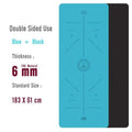 1830*610*6mm EVA Yoga Mat with Position Line Non Slip Carpet Mat For Beginner Environmental Fitness Gymnastics Mats JadeMoghul Inc. 