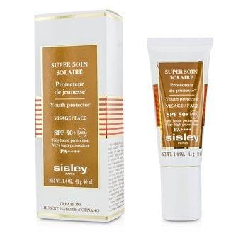 Skin Care Super Soin Solaire Youth Protector For Face SPF 50+ - 40ml