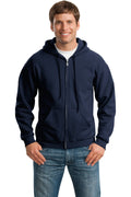 Gildan Sweatshirts Zip Up Hooded Sweatshirt 18600
