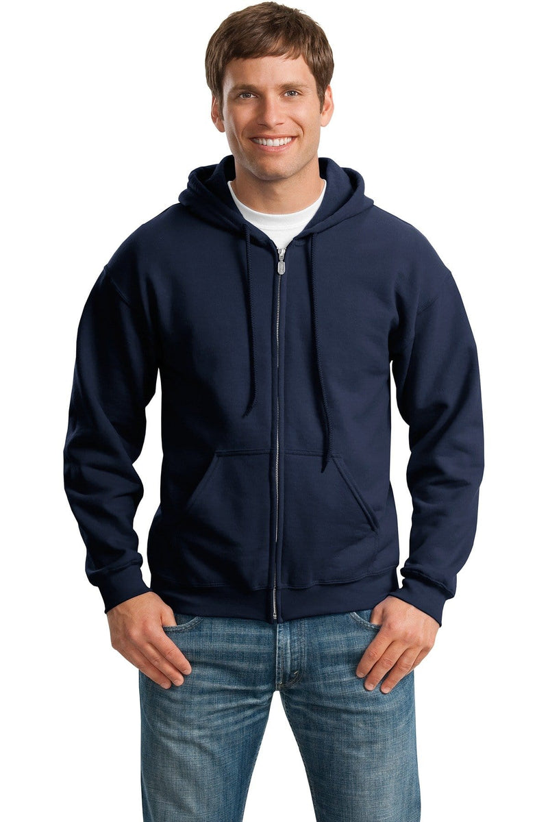 Gildan Sweatshirts Zip Up Hooded Sweatshirt 18600