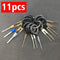 18Pcs 11Pcs Automotive Plug Terminal Remove Tool Set Key Pin Car Electrical Wire Crimp Connector Extractor Kit Accessories JadeMoghul Inc. 