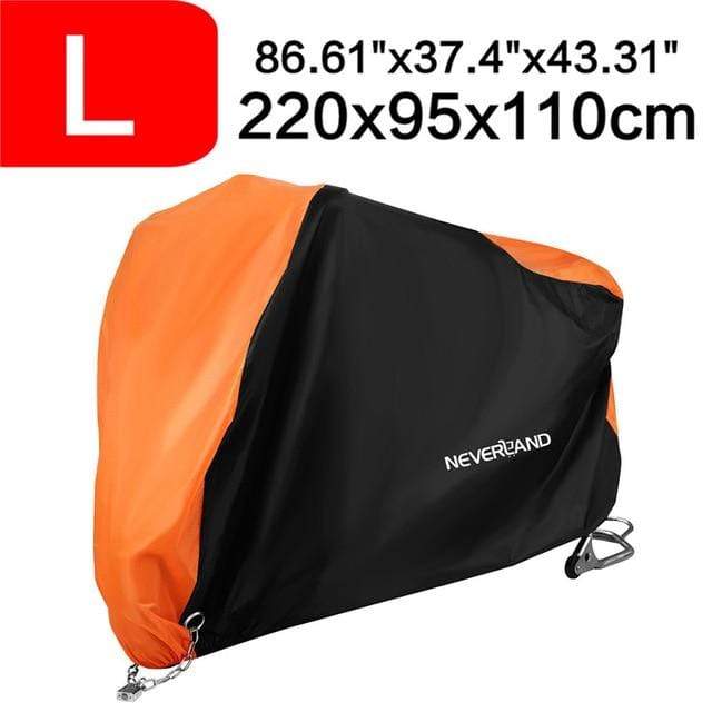 190T Black Blue Design Waterproof Motorcycle Covers Motors Dust Rain Snow UV Protector Cover Indoor Outdoor M L XL XXL XXXL D35 AExp