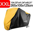 190T Black Blue Design Waterproof Motorcycle Covers Motors Dust Rain Snow UV Protector Cover Indoor Outdoor M L XL XXL XXXL D35 AExp