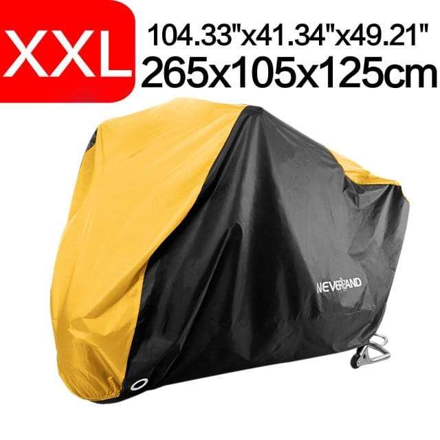 190T Black Blue Design Waterproof Motorcycle Covers Motors Dust Rain Snow UV Protector Cover Indoor Outdoor M L XL XXL XXXL D35 AExp