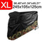 190T Black Blue Design Waterproof Motorcycle Covers Motors Dust Rain Snow UV Protector Cover Indoor Outdoor M L XL XXL XXXL D35 JadeMoghul Inc. 
