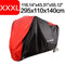190T Black Blue Design Waterproof Motorcycle Covers Motors Dust Rain Snow UV Protector Cover Indoor Outdoor M L XL XXL XXXL D35 JadeMoghul Inc. 
