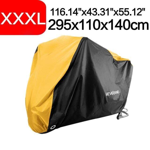 190T Black Blue Design Waterproof Motorcycle Covers Motors Dust Rain Snow UV Protector Cover Indoor Outdoor M L XL XXL XXXL D35 JadeMoghul Inc. 