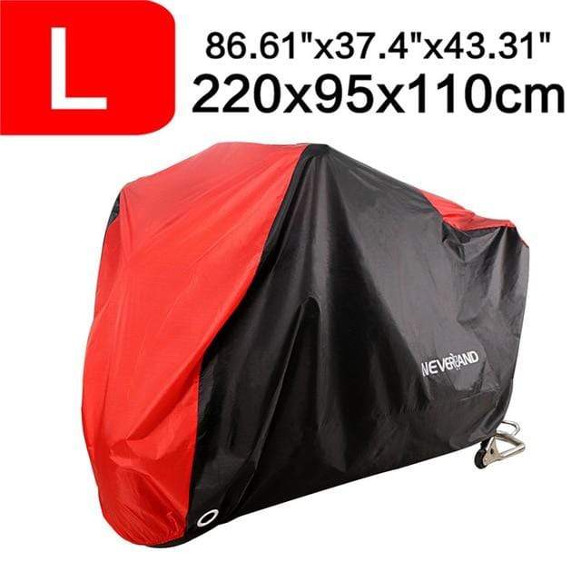 190T Black Blue Design Waterproof Motorcycle Covers Motors Dust Rain Snow UV Protector Cover Indoor Outdoor M L XL XXL XXXL D35 JadeMoghul Inc. 
