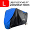 190T Black Blue Design Waterproof Motorcycle Covers Motors Dust Rain Snow UV Protector Cover Indoor Outdoor M L XL XXL XXXL D35 JadeMoghul Inc. 