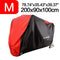 190T Black Blue Design Waterproof Motorcycle Covers Motors Dust Rain Snow UV Protector Cover Indoor Outdoor M L XL XXL XXXL D35 JadeMoghul Inc. 