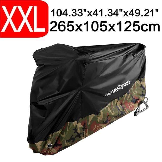 190T Black Blue Design Waterproof Motorcycle Covers Motors Dust Rain Snow UV Protector Cover Indoor Outdoor M L XL XXL XXXL D35 JadeMoghul Inc. 
