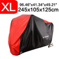 190T Black Blue Design Waterproof Motorcycle Covers Motors Dust Rain Snow UV Protector Cover Indoor Outdoor M L XL XXL XXXL D35 JadeMoghul Inc. 