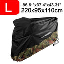 190T Black Blue Design Waterproof Motorcycle Covers Motors Dust Rain Snow UV Protector Cover Indoor Outdoor M L XL XXL XXXL D35 JadeMoghul Inc. 