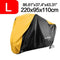190T Black Blue Design Waterproof Motorcycle Covers Motors Dust Rain Snow UV Protector Cover Indoor Outdoor M L XL XXL XXXL D35 JadeMoghul Inc. 
