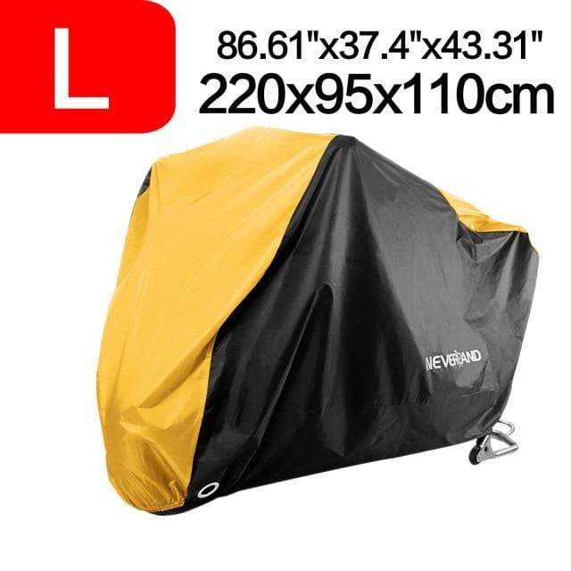 190T Black Blue Design Waterproof Motorcycle Covers Motors Dust Rain Snow UV Protector Cover Indoor Outdoor M L XL XXL XXXL D35 JadeMoghul Inc. 