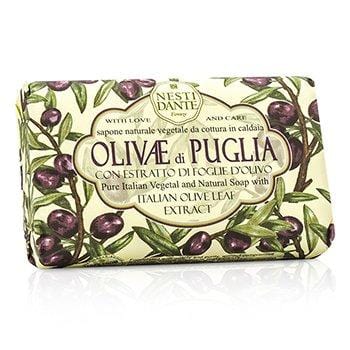 Skin Care Natural Soap With Italian Olive Leaf Extract  - Olivae Di Puglia - 150g