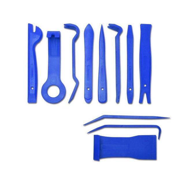 19Pcs Trim Removal Tool Car Panel Door Audio Trim Removal Tool Kit Auto Clip Pliers Fastener Remover Tool Set JadeMoghul Inc. 