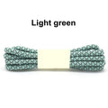 1Pair 100/120/140/160cm Fluorescent Sneaker Shoestrings Sport Shoelaces 3M Reflective Round Rope Shoes Lace Light Shoelaces AExp