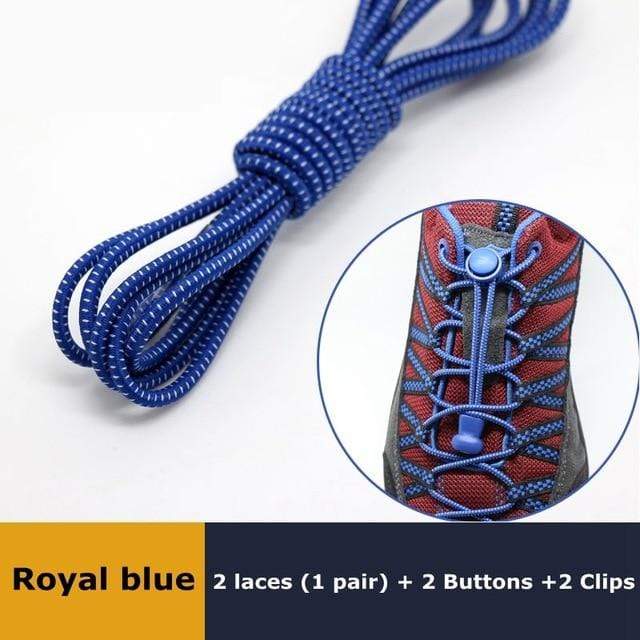 1Pair 23 colors Sneaker ShoeLaces Elastic No Tie Shoe Laces Stretching Lock Lazy laces Quick Rubber Shoelace Shoestrings AExp