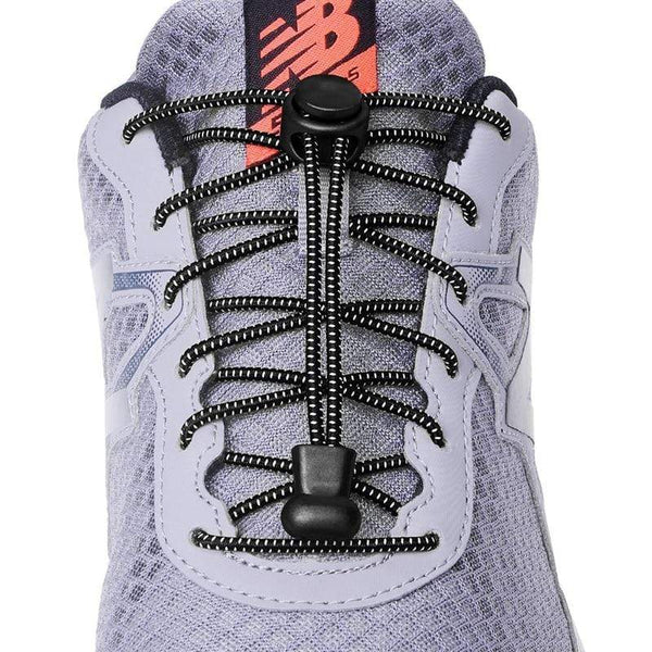 1Pair 23 colors Sneaker ShoeLaces Elastic No Tie Shoe Laces Stretching Lock Lazy laces Quick Rubber Shoelace Shoestrings AExp