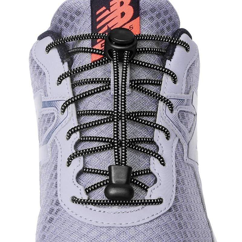 1Pair 23 colors Sneaker ShoeLaces Elastic No Tie Shoe Laces Stretching Lock Lazy laces Quick Rubber Shoelace Shoestrings AExp