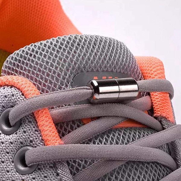 1Pair Elastic Locking Shoelaces Semicircle Shoelace Sneakers Shoe laces Quick No Tie Shoelace Kids Adult Shoes lace 21colors AExp