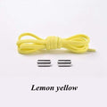1Pair No tie Shoelaces Round Elastic Shoe Laces For Kids and Adult Sneakers Shoelace Quick Lazy Laces 21 Color Shoestrings AExp