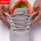 1Pair No tie Shoelaces Round Elastic Shoe Laces For Kids and Adult Sneakers Shoelace Quick Lazy Laces 21 Color Shoestrings AExp