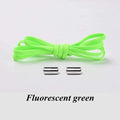 1Pair No tie Shoelaces Round Elastic Shoe Laces For Kids and Adult Sneakers Shoelace Quick Lazy Laces 21 Color Shoestrings AExp
