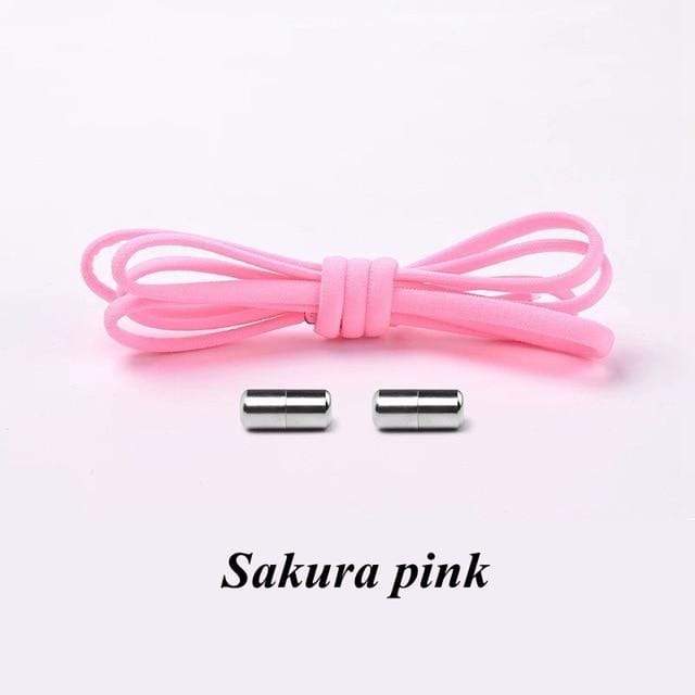 1Pair No tie Shoelaces Round Elastic Shoe Laces For Kids and Adult Sneakers Shoelace Quick Lazy Laces 21 Color Shoestrings AExp