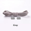 1Pair No tie Shoelaces Round Elastic Shoe Laces For Kids and Adult Sneakers Shoelace Quick Lazy Laces 21 Color Shoestrings AExp