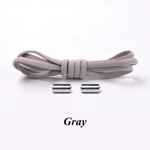 1Pair No tie Shoelaces Round Elastic Shoe Laces For Kids and Adult Sneakers Shoelace Quick Lazy Laces 21 Color Shoestrings AExp