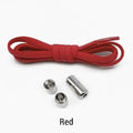 1Pair Quick Lazy Laces Round Elastic No tie Shoe Laces For Kids and Adult Sneakers Shoelace AExp