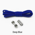 1Pair Quick Lazy Laces Round Elastic No tie Shoe Laces For Kids and Adult Sneakers Shoelace AExp