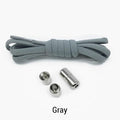 1Pair Quick Lazy Laces Round Elastic No tie Shoe Laces For Kids and Adult Sneakers Shoelace AExp