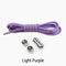 1Pair Quick Lazy Laces Round Elastic No tie Shoe Laces For Kids and Adult Sneakers Shoelace JadeMoghul Inc. 