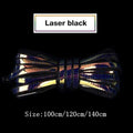 1Pair Reflective Shoelaces Laser sequin Shoelace Weave Braided bracelet Sneakers Running Shoes lace Adult children shoe strings AExp
