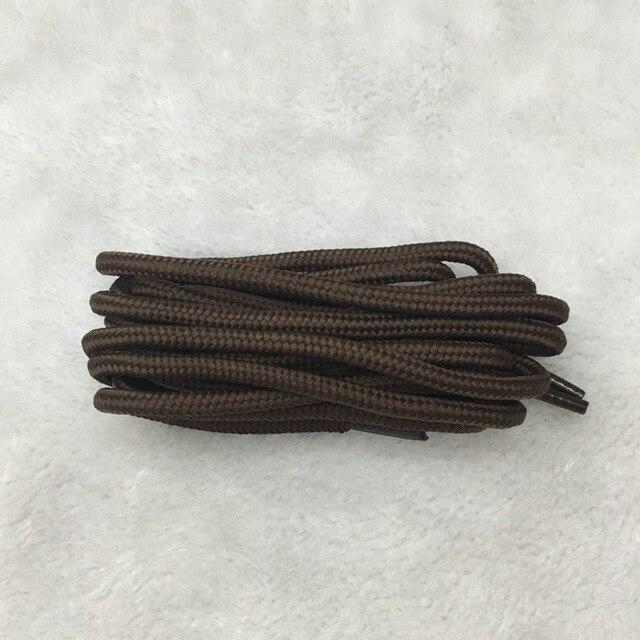 1Pair Round Solid Shoelaces Top Quality Polyester Shoes Lace Solid Classic Round Shoelace Sneakers Boots Shoes String YD-1 JadeMoghul Inc. 
