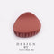 1PC 2020 Korean Fashion Design Women Hair Claw Solid Color Hair Crab Retro Square Scrub Hair Clips Small Size AExp
