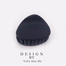1PC 2020 Korean Fashion Design Women Hair Claw Solid Color Hair Crab Retro Square Scrub Hair Clips Small Size AExp