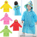 1PC Kids Rain Coat Children Raincoat Rainwear/Rainsuit,Kids Waterproof Animal Raincoat Student Poncho-Blue-JadeMoghul Inc.